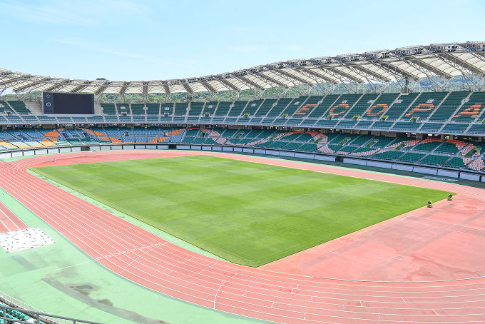 エコパスタジアム バックスタンド・ホームゴール裏